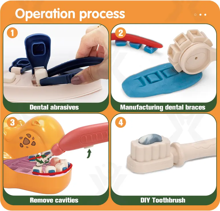 Dinosaur Dentist Toy Set For Kids (TB-2376952) — illustrated product details, panel 3