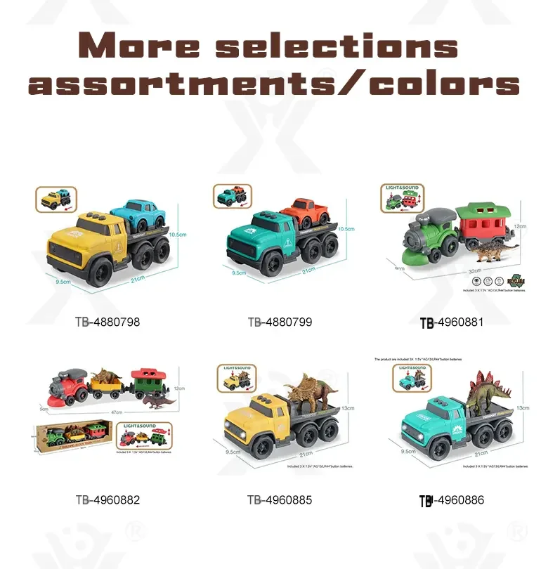 Flatbed Transport Vehicle Toys (TB-4960885) — illustrated product details, panel 6