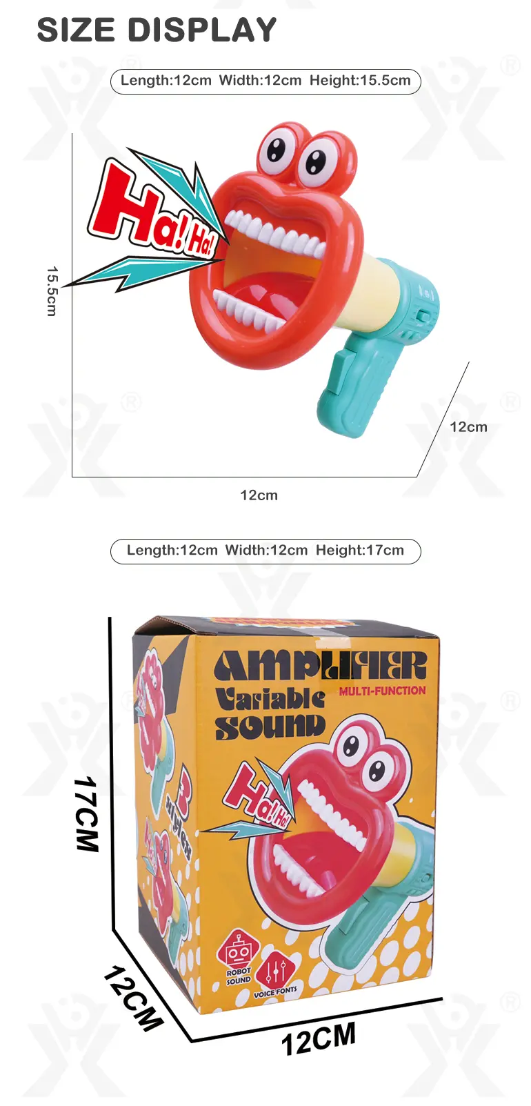 Multi-Effects Voice Changer Toy (TB-4868695) — illustrated product details, panel 6