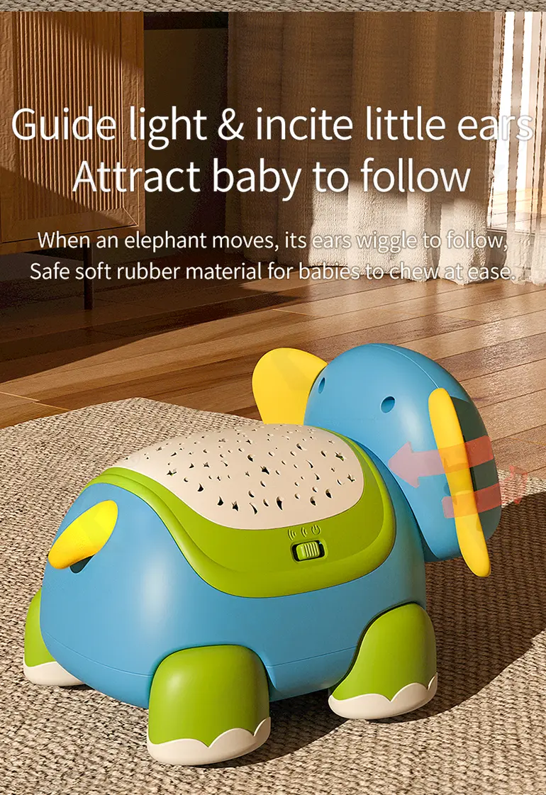 Smart RC Crawling Elephant for Guiding Your Baby to Crawl (TB-4166163) — illustrated product details, panel 3