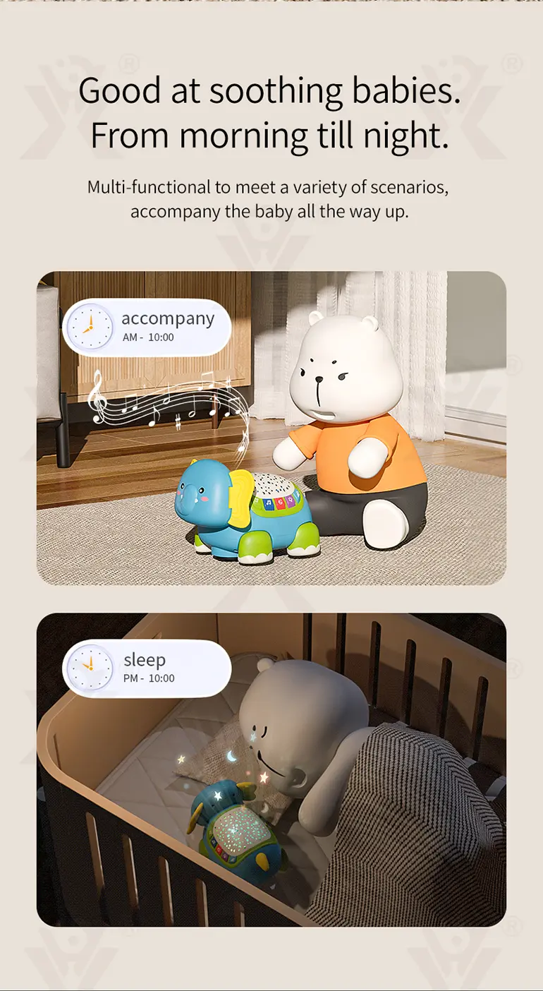 Smart RC Crawling Elephant for Guiding Your Baby to Crawl (TB-4166163) — illustrated product details, panel 7