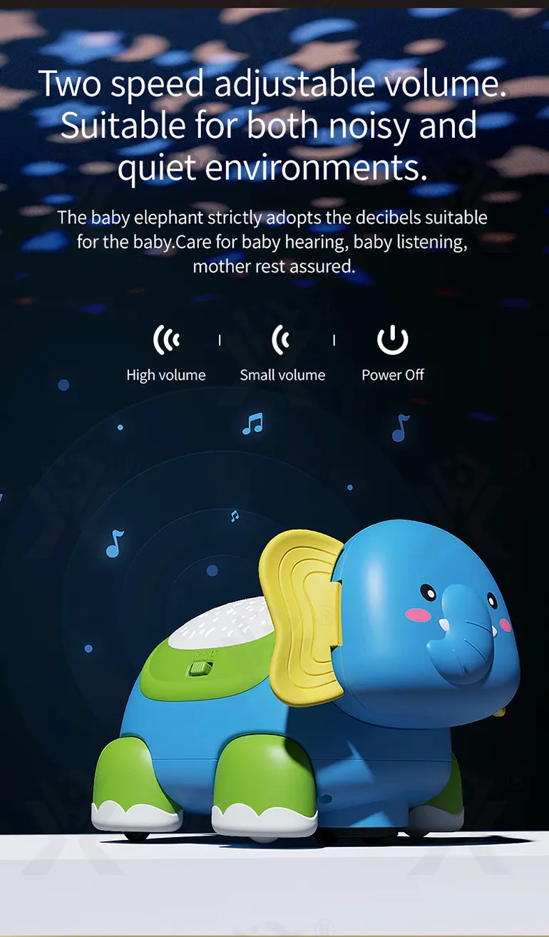 Smart RC Crawling Elephant for Guiding Your Baby to Crawl (TB-4166163) — illustrated product details, panel 9