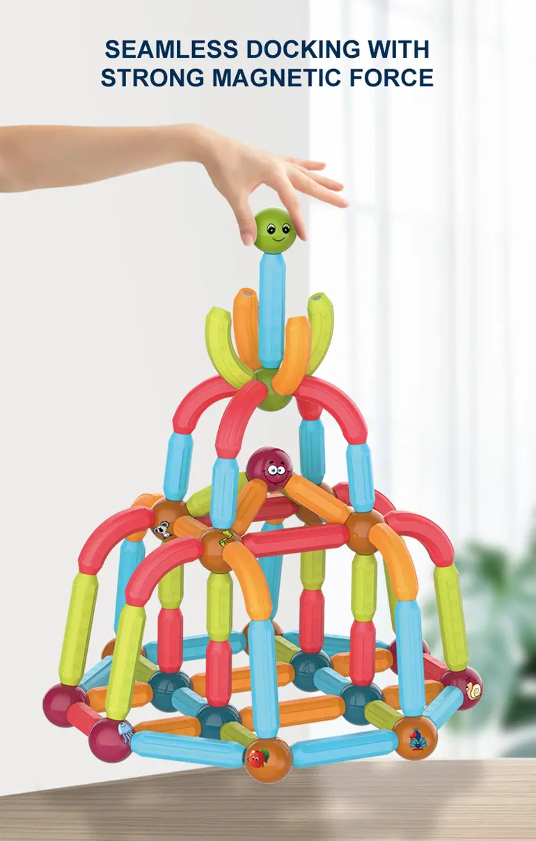 Magnetic Rod Building Blocks (TB-2193259) — illustrated product details, panel 2