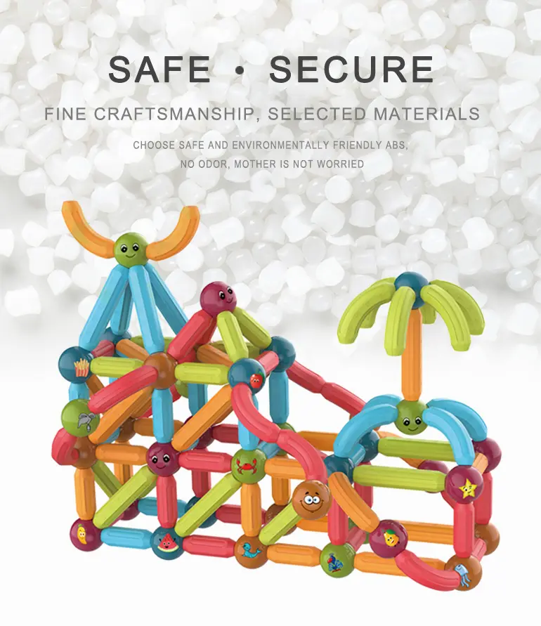 Magnetic Rod Building Blocks (TB-2193259) — illustrated product details, panel 4
