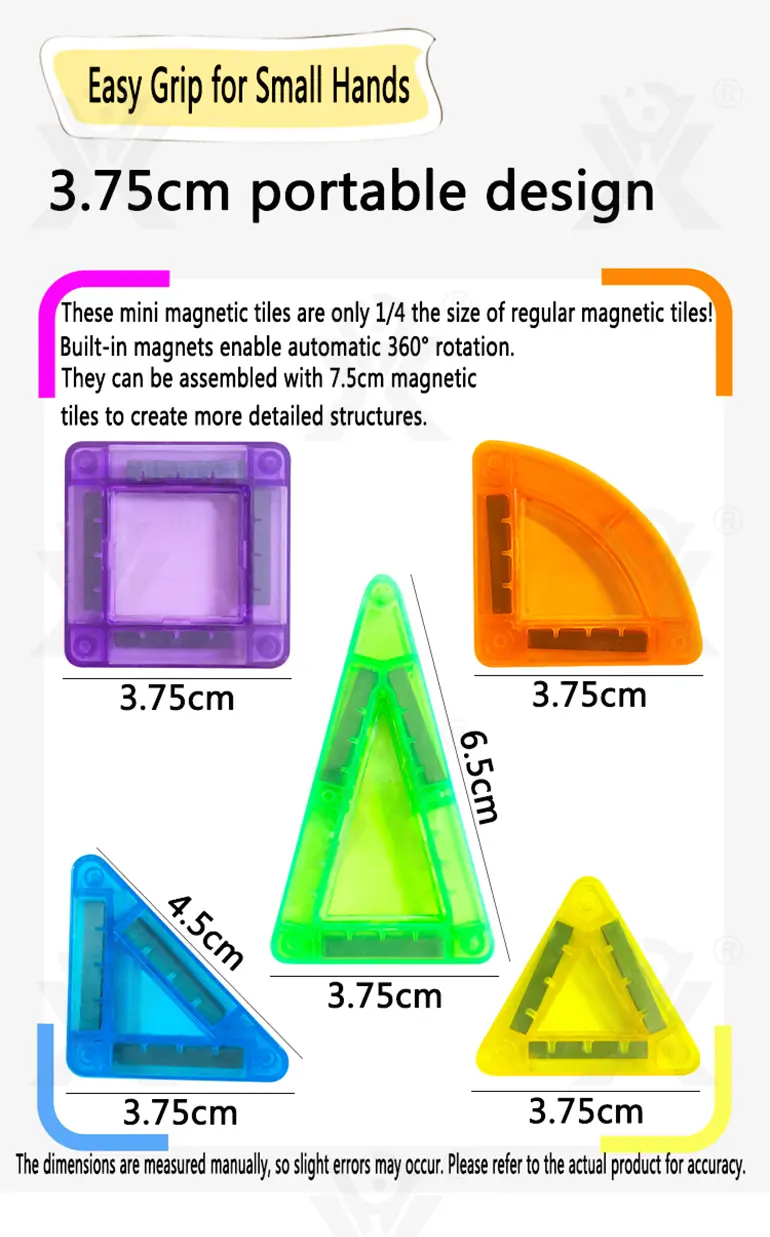 Magnetic Sheet Building Blocks (TB-5051703) — illustrated product details, panel 9