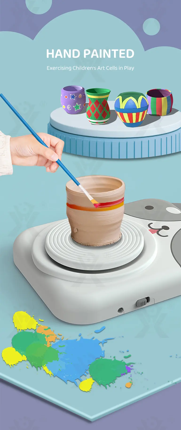 Pottery Making Toys (TB-4152433) — illustrated product details, panel 5