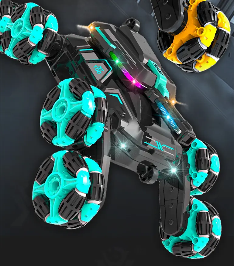 Eight Wheels Stunt Car With 360° Flips (TB-4166265) — illustrated product details, panel 2