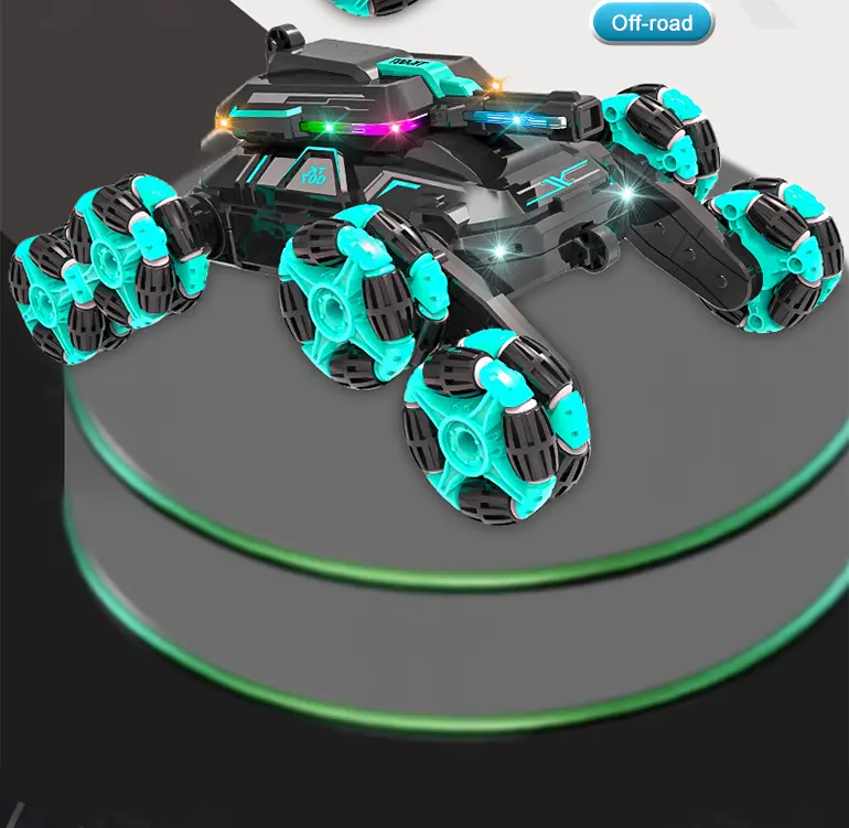 Eight Wheels Stunt Car With 360° Flips (TB-4166265) — illustrated product details, panel 5