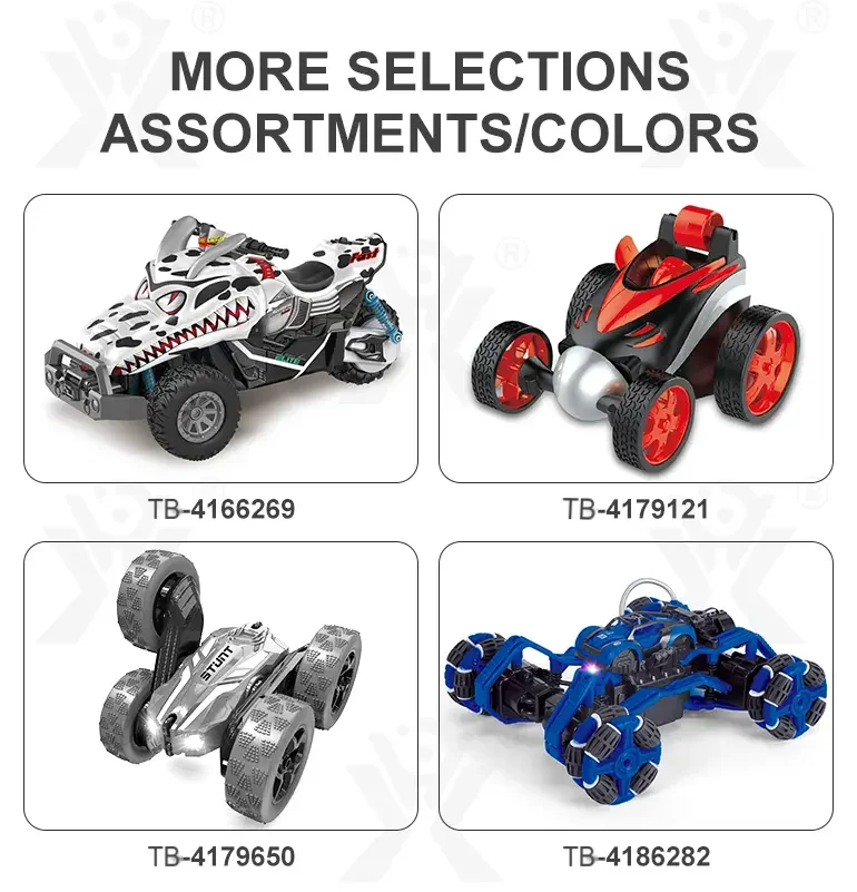 Eight Wheels Stunt Car With 360° Flips (TB-4166265) — illustrated product details, panel 9