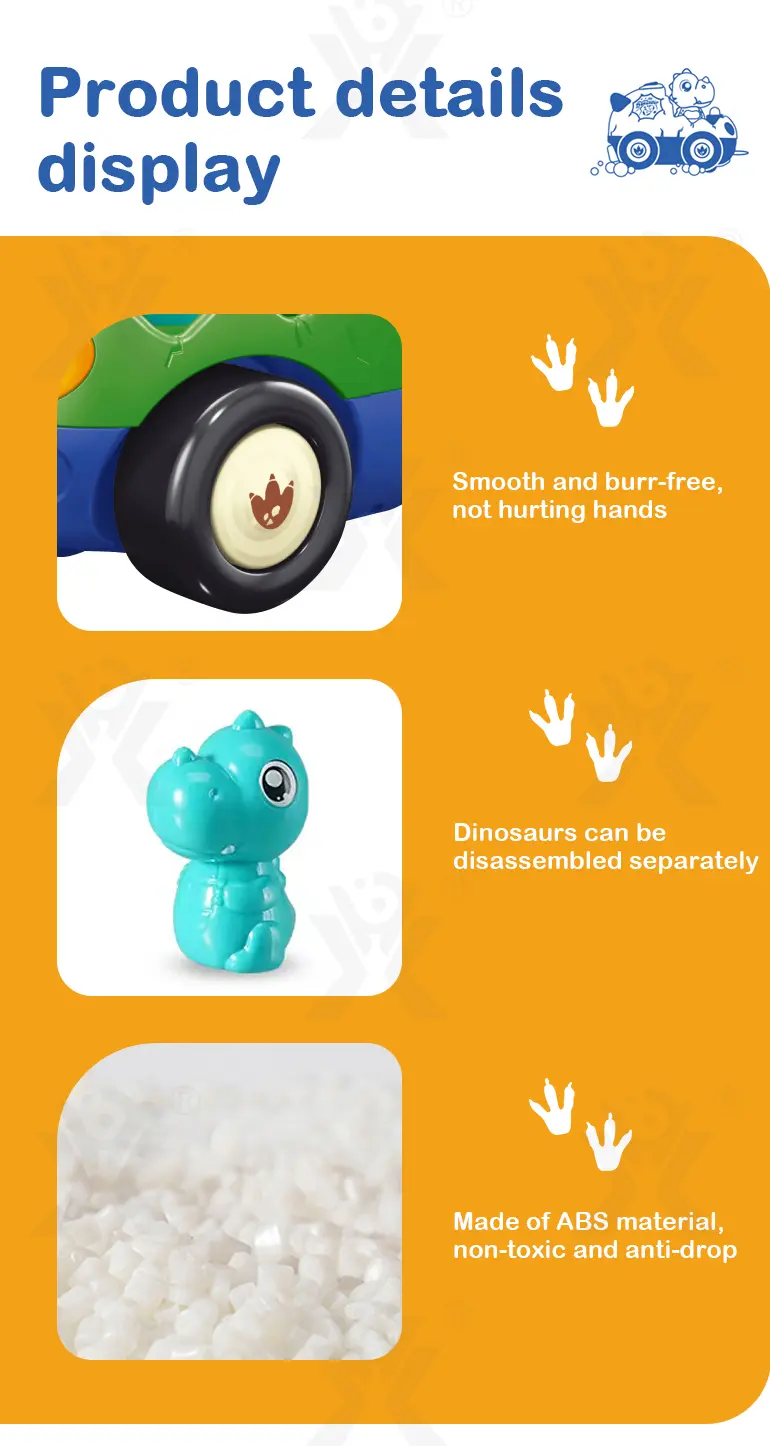 Remote Control 2-Way Dinosaur Car Toy (TB-4415373) — illustrated product details, panel 6