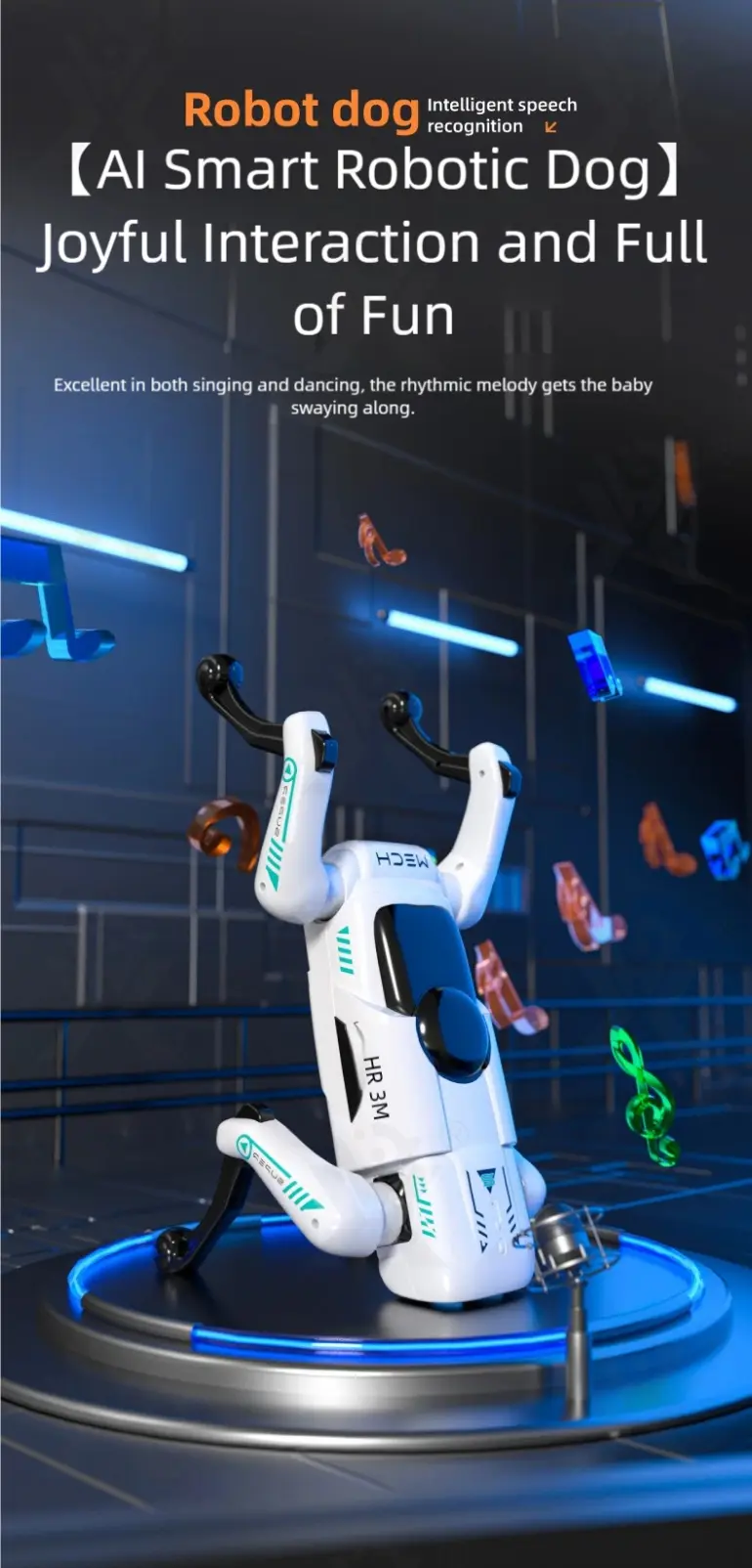 RC Al Mech Robot Dog Toy (TB-4944881) — illustrated product details, panel 9