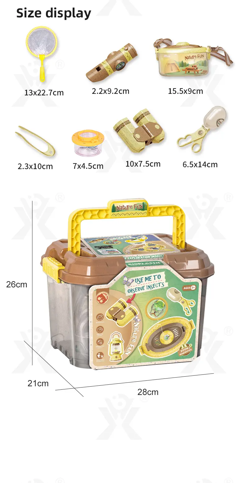 Outdoor Exploration Toy, Insect Capture Toy Supply (TB-4865279) — illustrated product details, panel 11