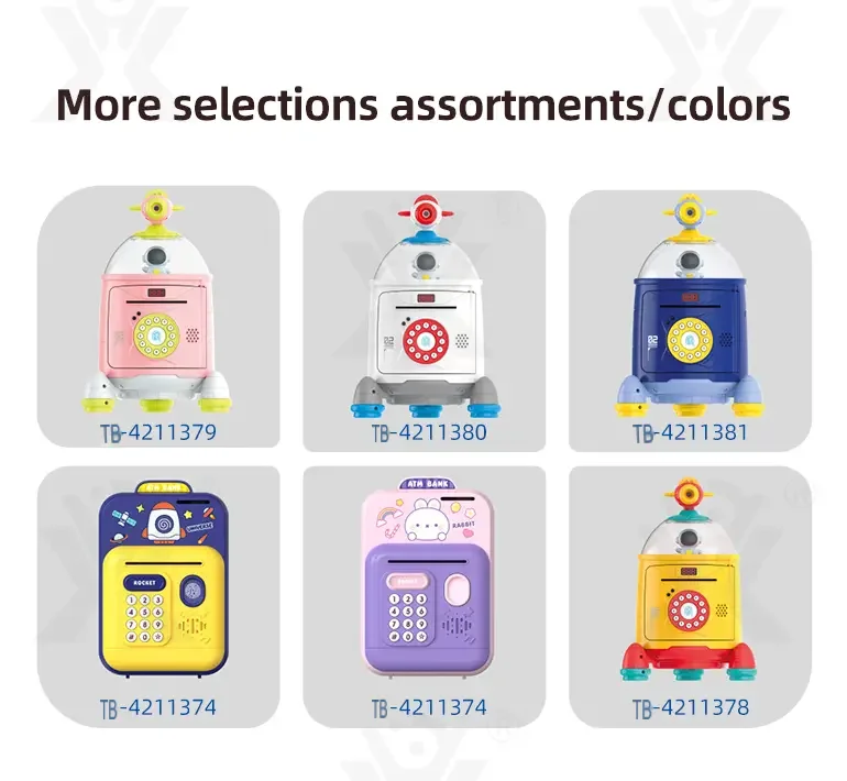 Cute Rabbit Deposit Toys with Intelligent Display (TB-4211377) — illustrated product details, panel 8