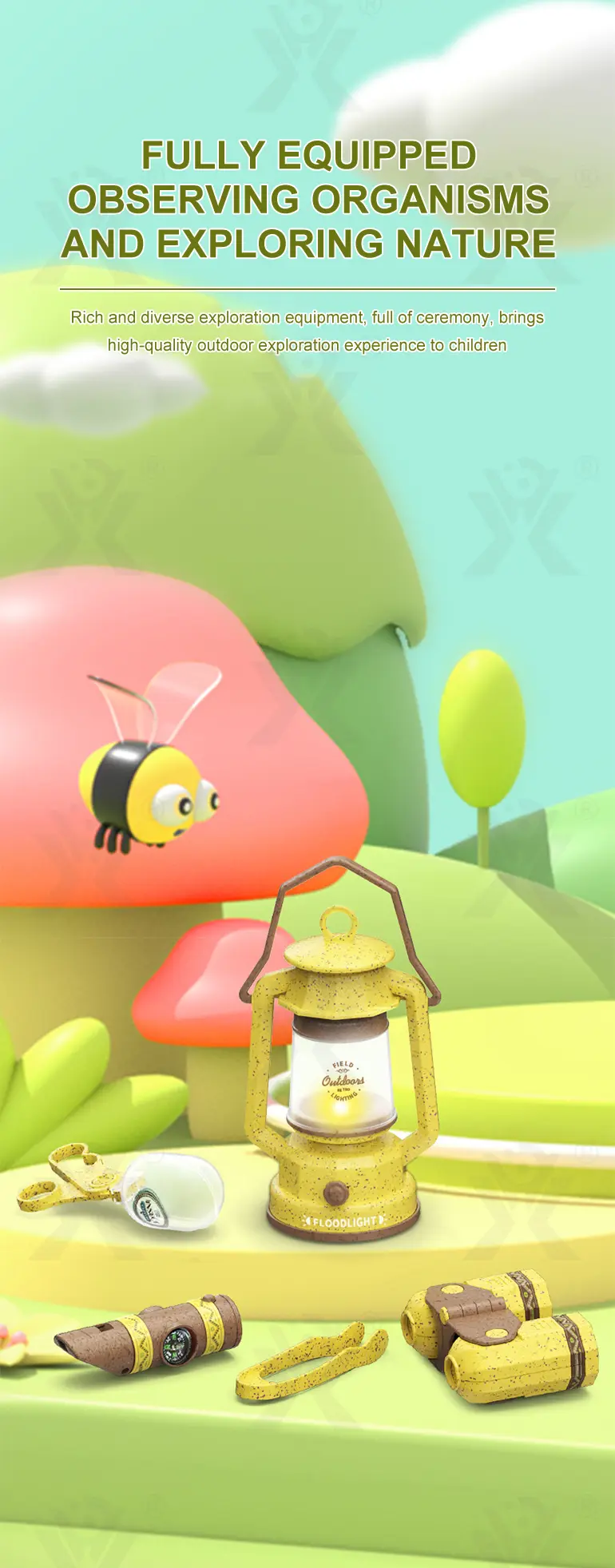 Nature Critter Catching Toy (TB-4279398) — illustrated product details, panel 5