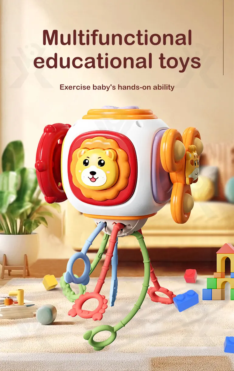 6-in-1 Baby Activity Cube Toy (TB-4362333) — illustrated product details, panel 1