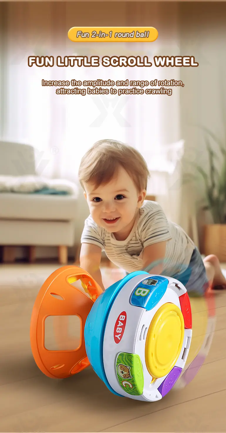 Interactive Crawling Ball Toy With Music and Learning Mode (TB-4460044) — illustrated product details, panel 7