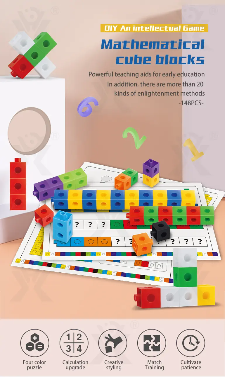 Linking Building Block Toy For Kids’ Intellectual Learning (TB-2891809) — illustrated product details, panel 1