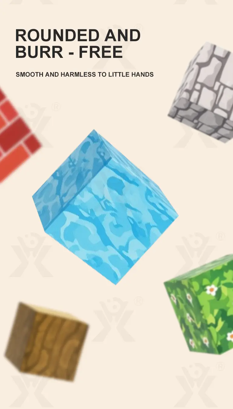 Magnetic Minecraft Block Toy (TB-4937511) — illustrated product details, panel 3