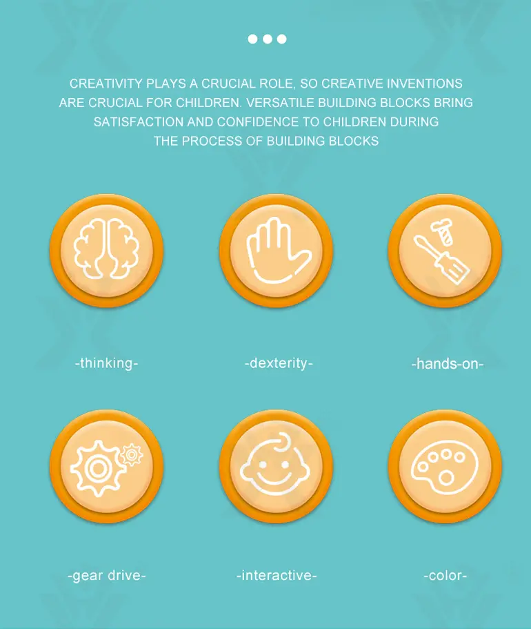 Mechanical Gear Building Block Toy Supply (TB-4318586) — illustrated product details, panel 2
