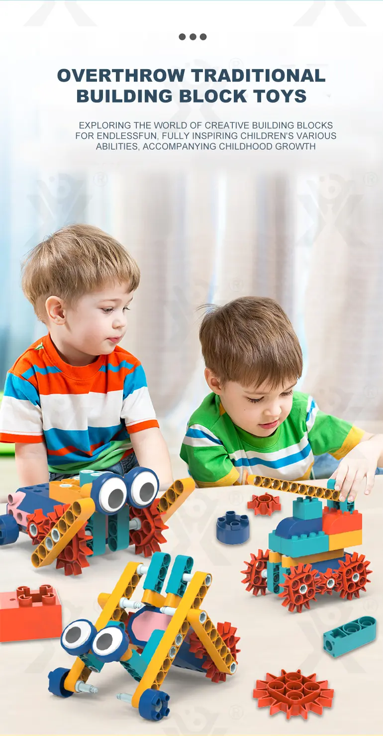 Mechanical Gear Building Block Toy Supply (TB-4318586) — illustrated product details, panel 3