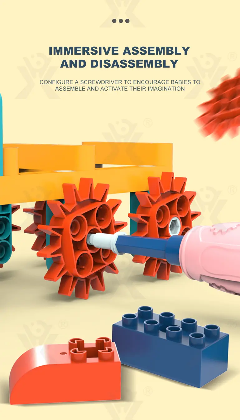 Mechanical Gear Building Block Toy Supply (TB-4318586) — illustrated product details, panel 4