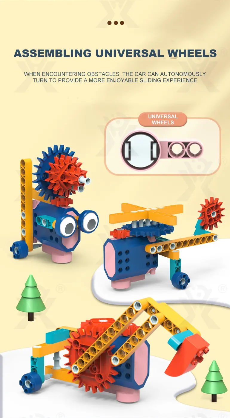 Mechanical Gear Building Block Toy Supply (TB-4318586) — illustrated product details, panel 7