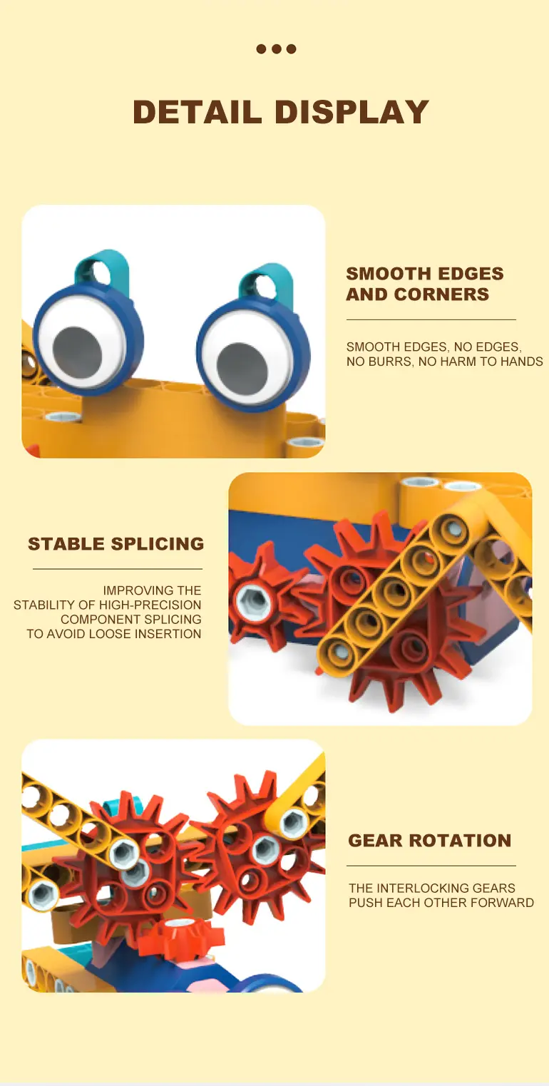 Mechanical Gear Building Block Toy Supply (TB-4318586) — illustrated product details, panel 9