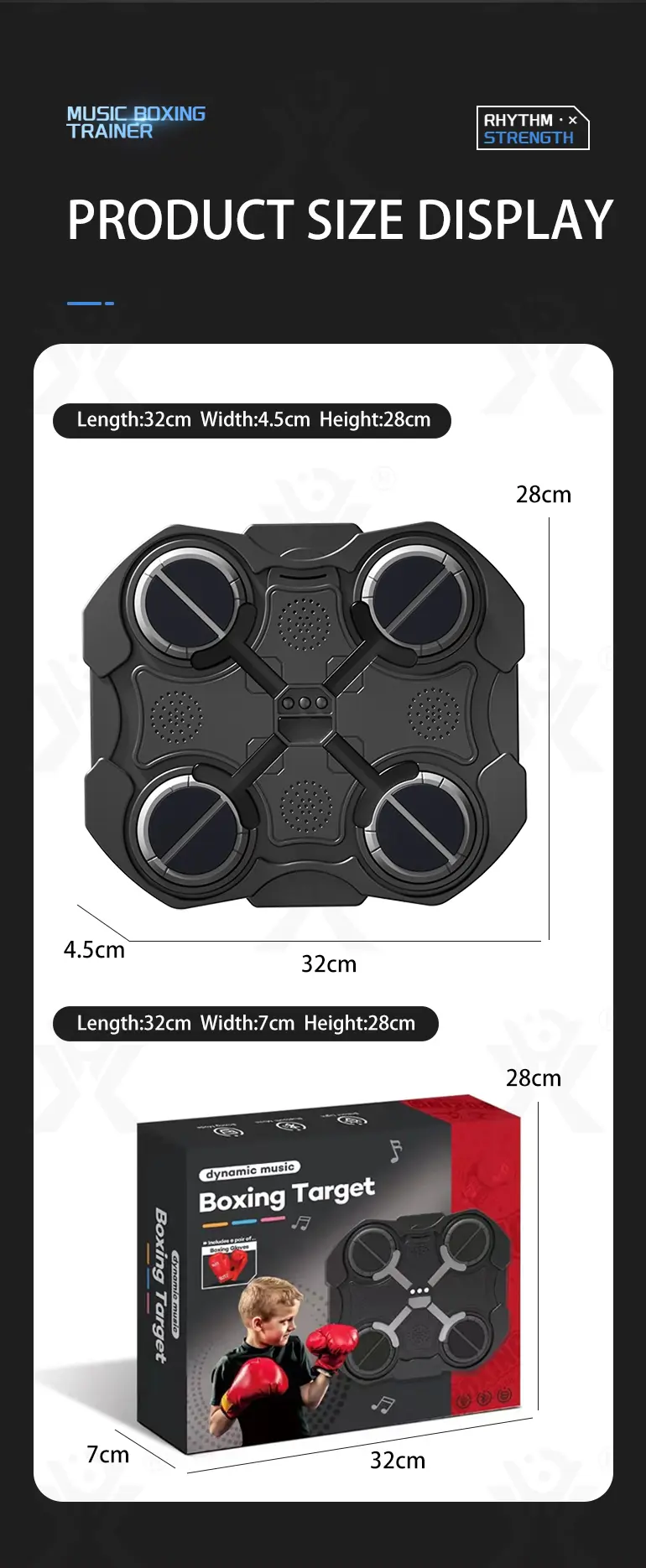 Rhythmic Music Boxing Machine Toy (TB-4406385) — illustrated product details, panel 9