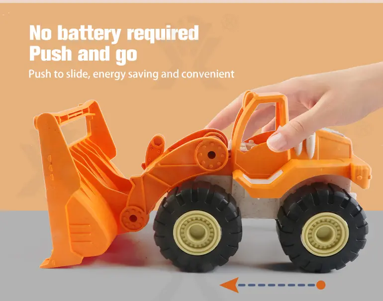 Eco-friendly Toys, Fun Bulldozer Toys Made of Biodegradable Materials (TB-2320596) — illustrated product details, panel 3