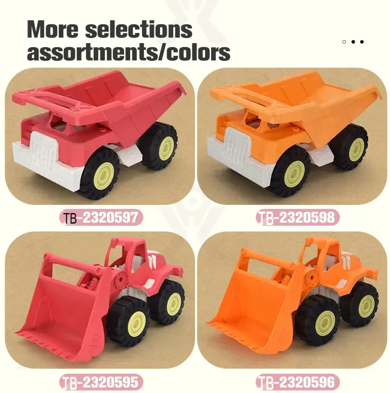 Eco-friendly Toys, Fun Bulldozer Toys Made of Biodegradable Materials (TB-2320596) — illustrated product details, panel 5