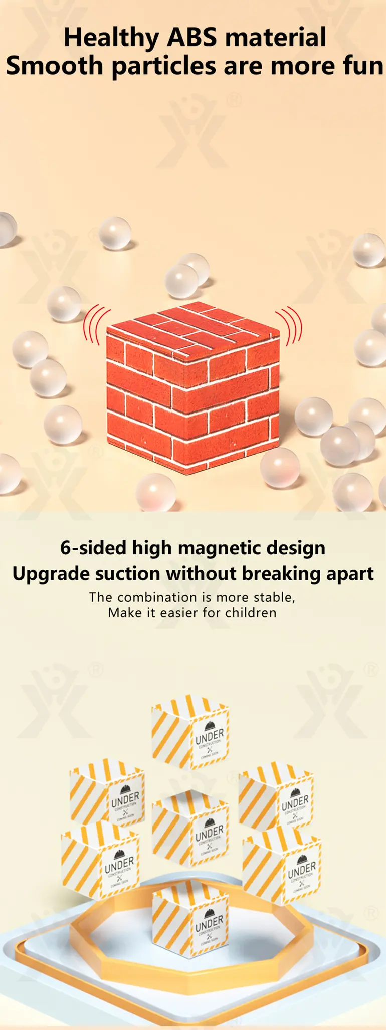 Magnetic Building Cube ‘Minecraft’ (TB-4515482) — illustrated product details, panel 5