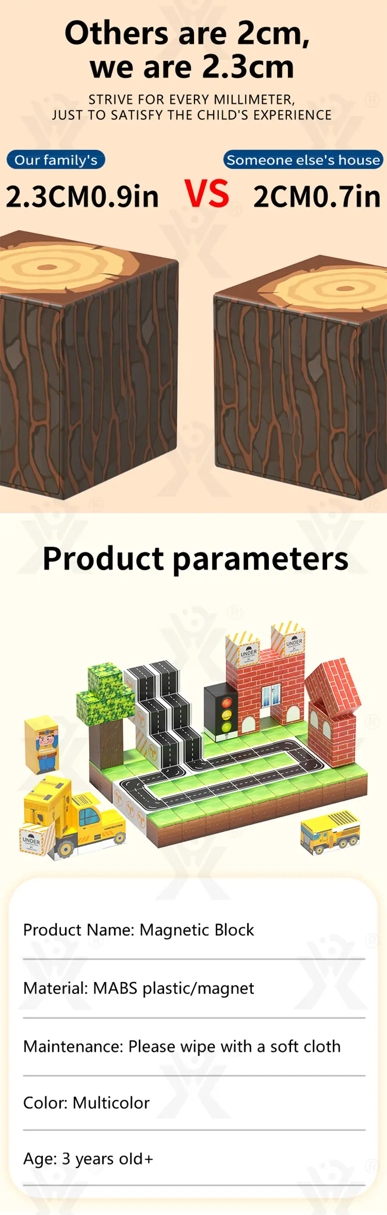 Magnetic Building Cube ‘Minecraft’ (TB-4515482) — illustrated product details, panel 6