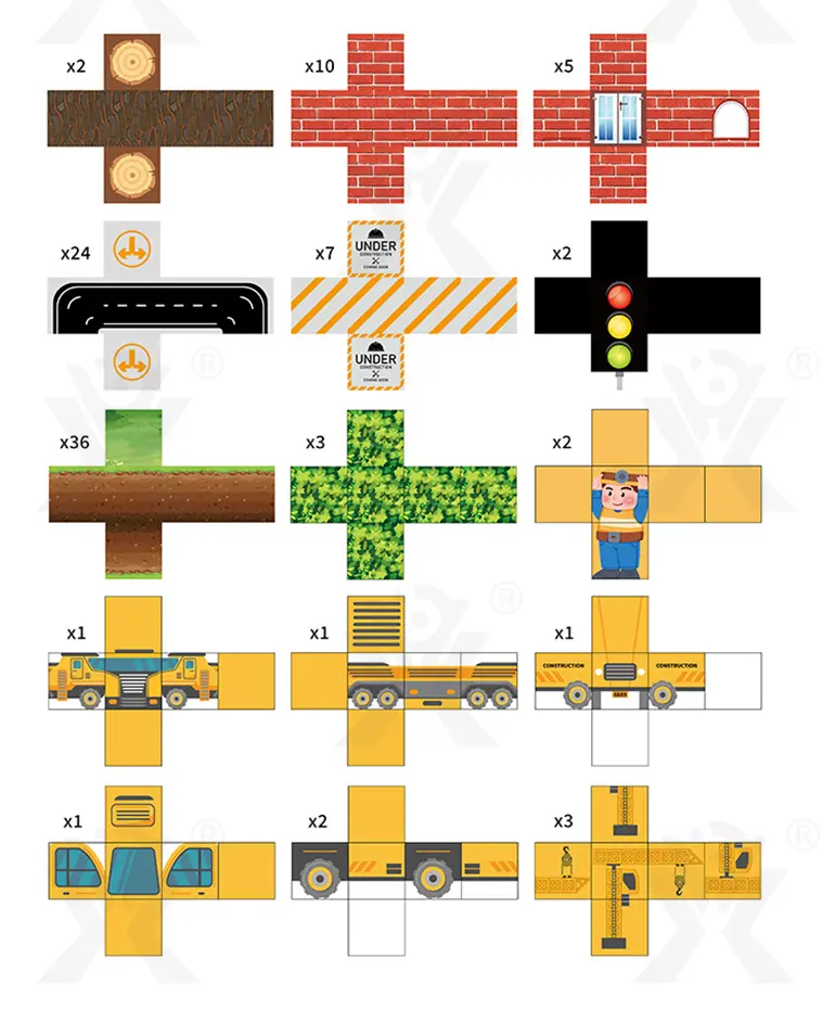 Magnetic Building Cube ‘Minecraft’ (TB-4515482) — illustrated product details, panel 7