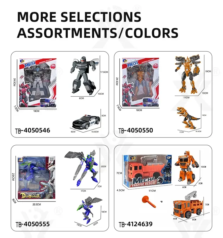 Ultraman Mech Toy, Transforming Man Wolf Deer (TB-4050559) — illustrated product details, panel 6