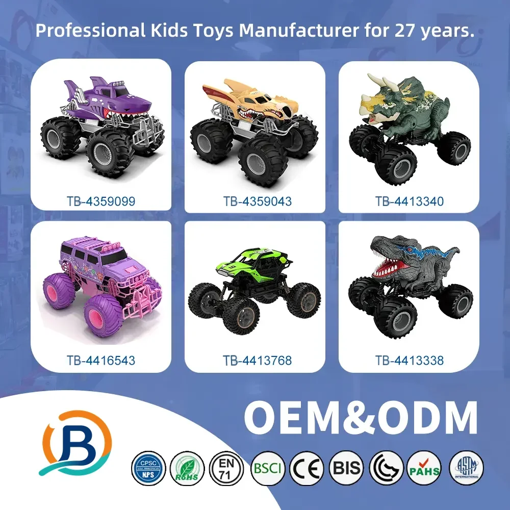 1:18 Hummer Bigfoot Climbing Vehicle Toy (TB-4416543) — product photograph 7