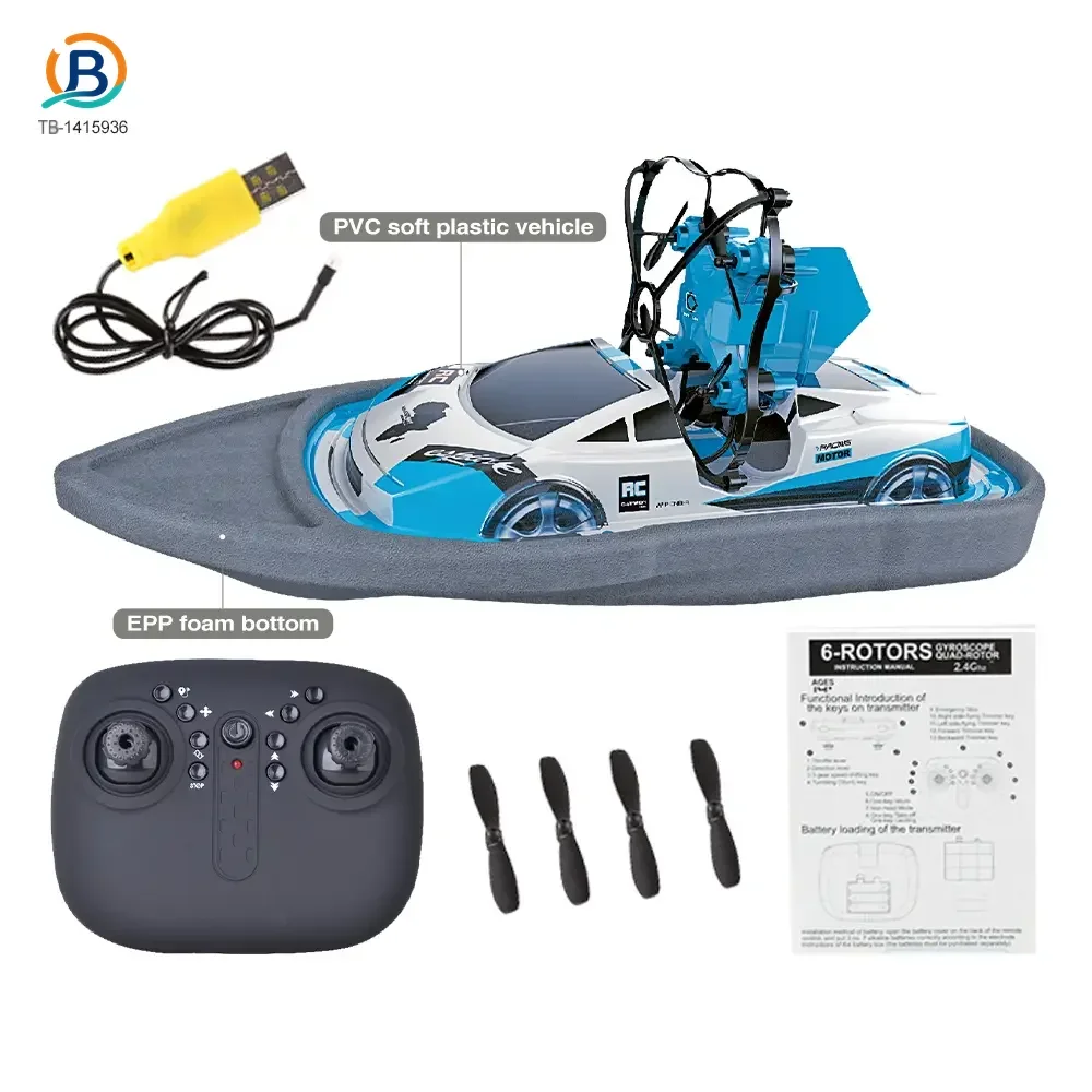 3-in-1 Drone Car Boat Toy For Kids’ Fun Adventure (TB-1415936) — product photograph 2