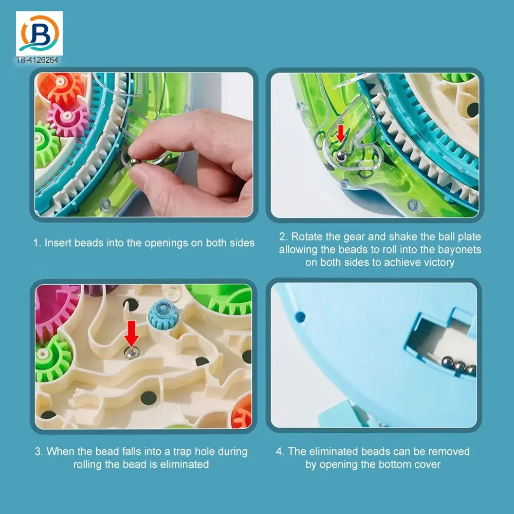 Gear Maze Puzzle Toy For Boosting Kids’ Development (TB-4126264) — product photograph 4