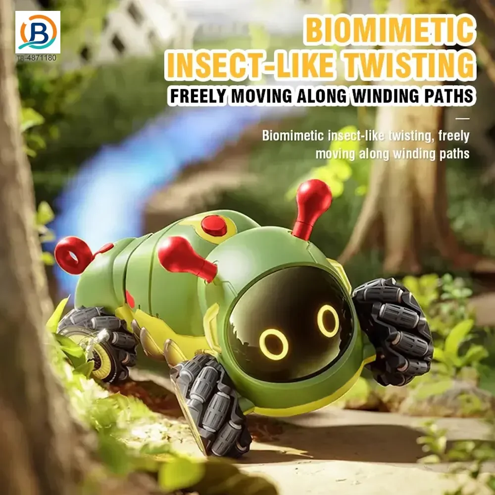Bionic RC Caterpillar Stunt Cars Simulate the Movement of a Real Caterpillar (TB-4871180) — product photograph 2