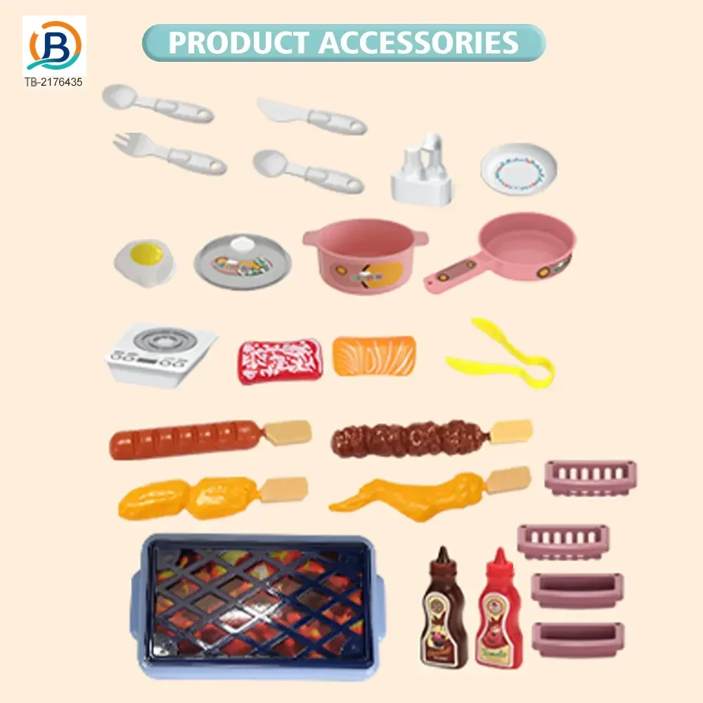 Wholeale Pretend Play Kitchen Toy Kit With Light & Music (TB-2176435) — product photograph 6