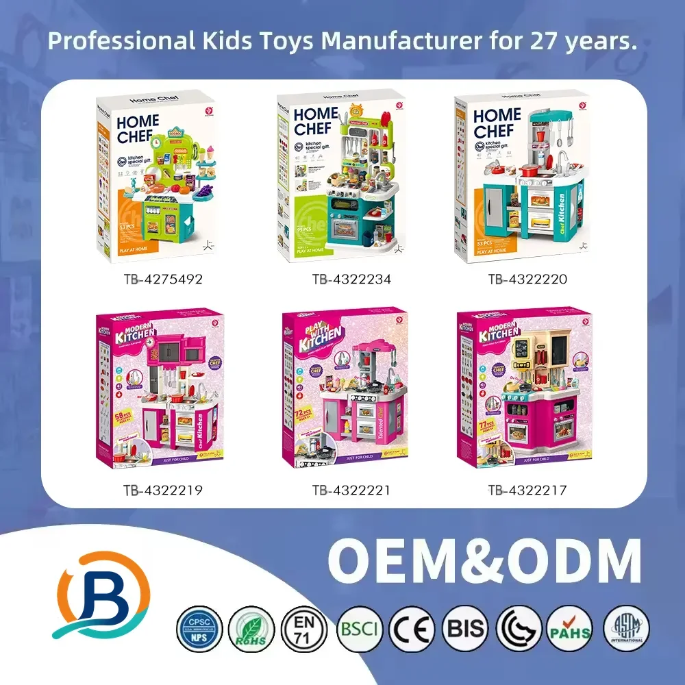 Wholeale Pretend Play Kitchen Toy Kit With Light & Music (TB-2176435) — product photograph 8
