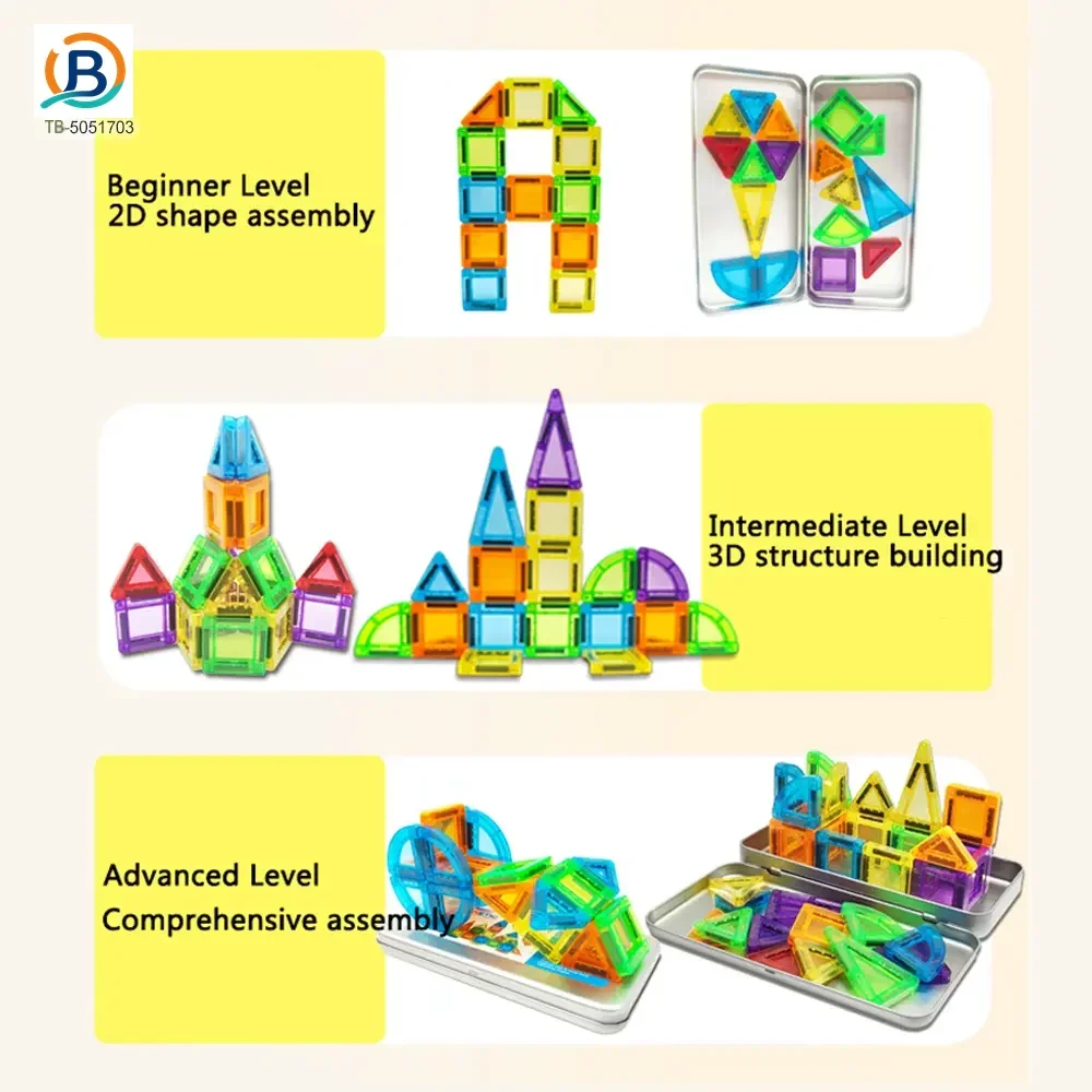 Magnetic Sheet Building Blocks (TB-5051703) — product photograph 4