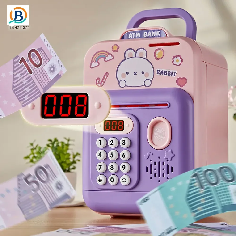 Cute Rabbit Deposit Toys with Intelligent Display (TB-4211377) — product photograph 2