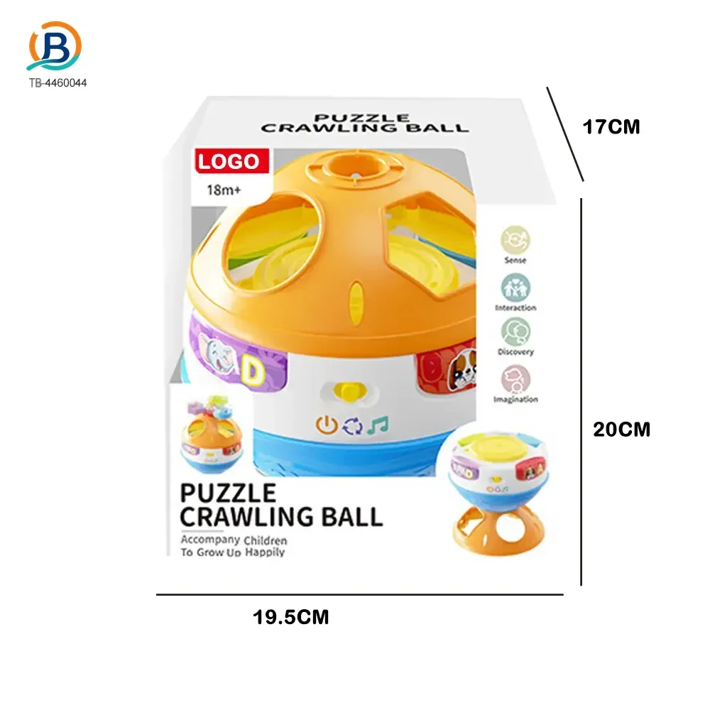 Interactive Crawling Ball Toy With Music and Learning Mode (TB-4460044) — product photograph 7