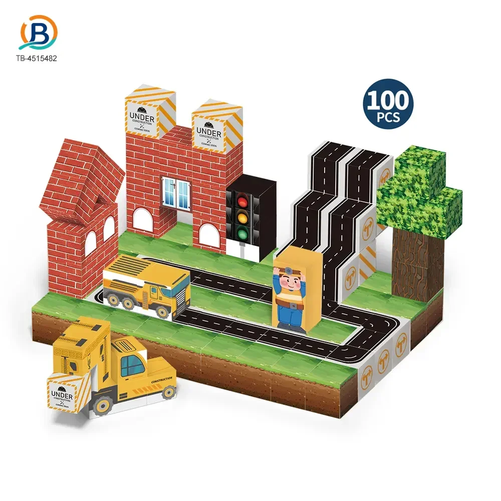Magnetic Building Cube ‘Minecraft’ (TB-4515482) — product photograph 1