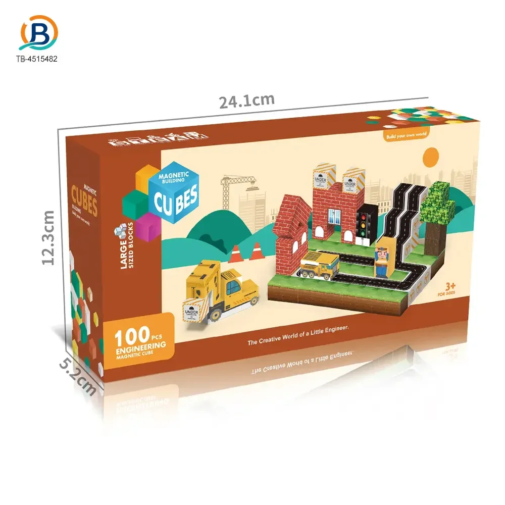 Magnetic Building Cube ‘Minecraft’ (TB-4515482) — product photograph 6
