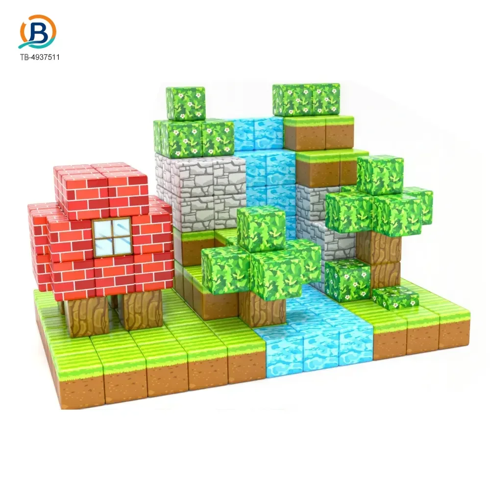 Magnetic Minecraft Block Toy (TB-4937511) — product photograph 1