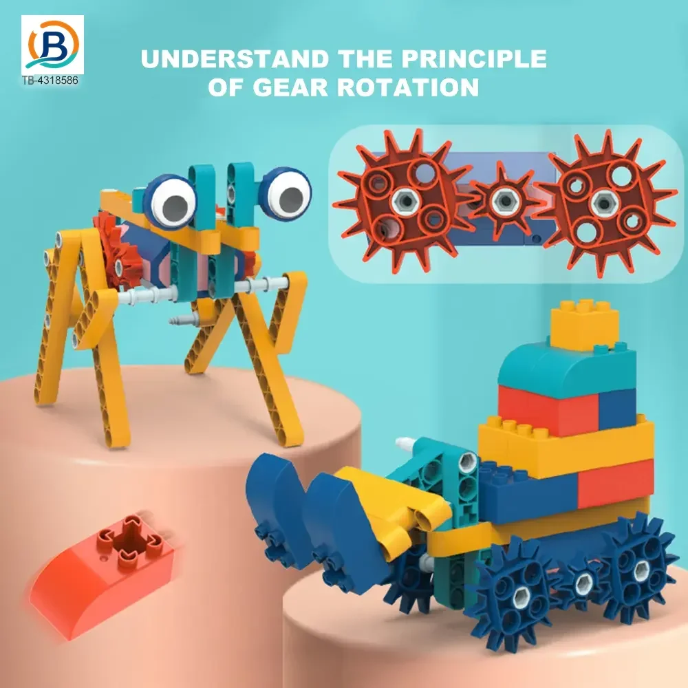 Mechanical Gear Building Block Toy Supply (TB-4318586) — product photograph 5