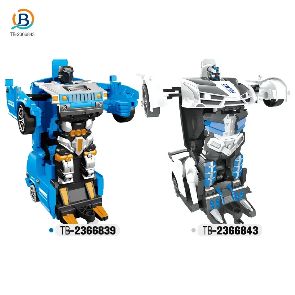 Police Car Transforming Toy with Lights and Music (TB-2366843) — product photograph 4