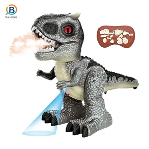 Wholesale 2.4GHz Remote Control Dinosaur Toy with Spray – RC Toy, Animals