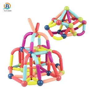 Wholesale Magnetic Bar Toy with Balls – Magnetic Building Blocks Toy, STEM Toy